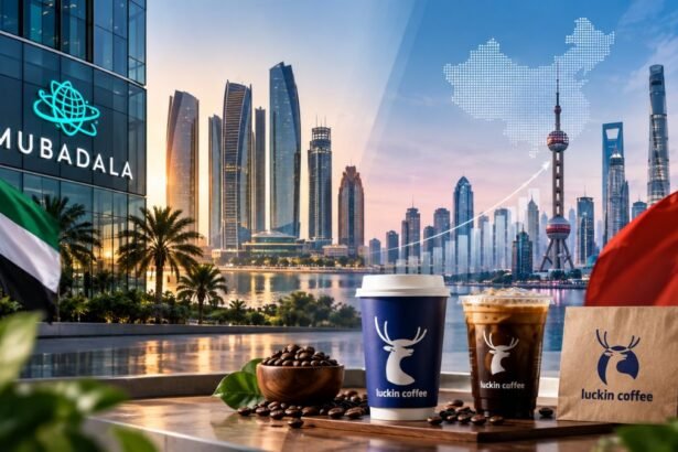 Mubadala's investment in Luckin Coffee in a $1 billion China deal